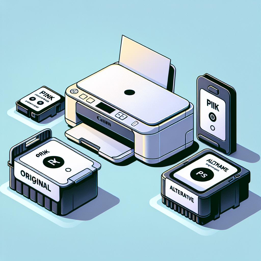 Tusze do Canon Pixma TS5350a – Odkryj różnice między zamiennikami a oryginalnymi