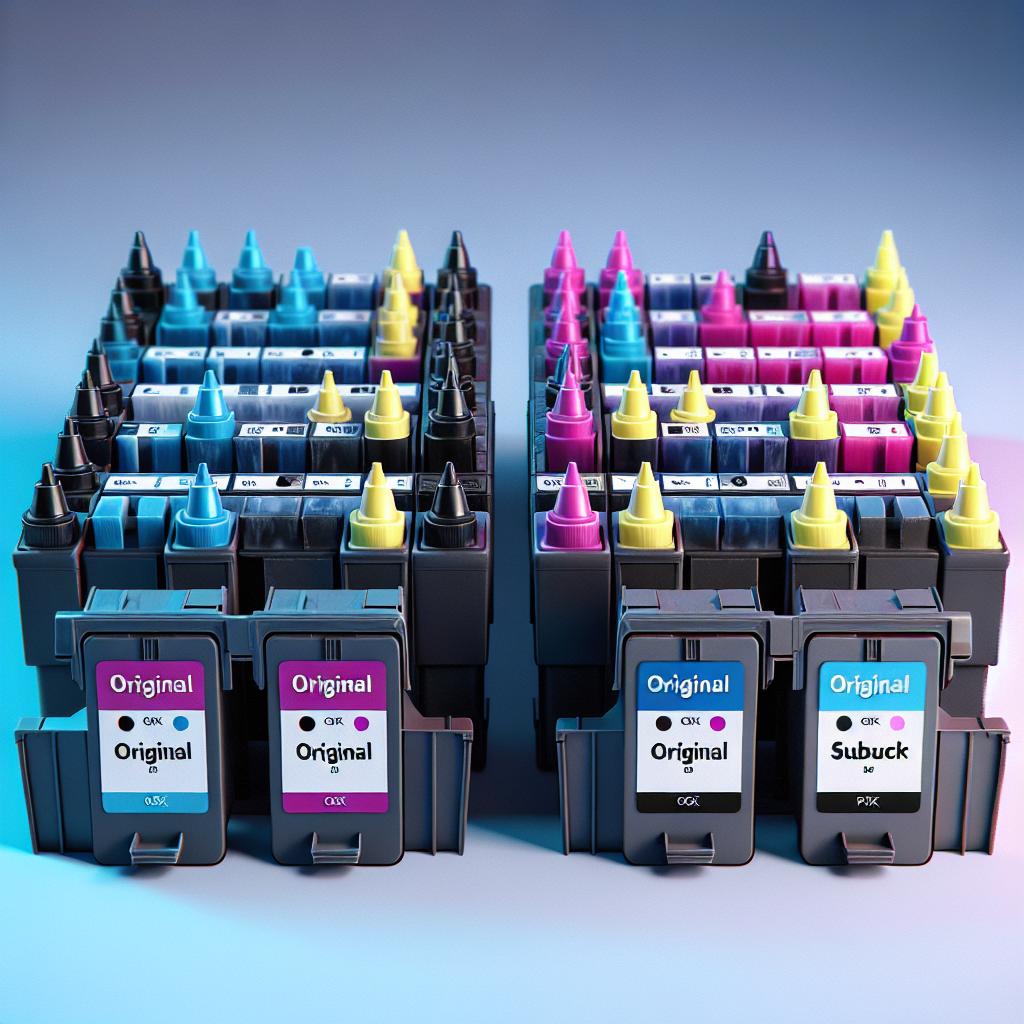 Tusze Epson 112 CMYK – Znajdź Idealne Rozwiązanie Drukowania w Oryginalnych i Zamiennikach