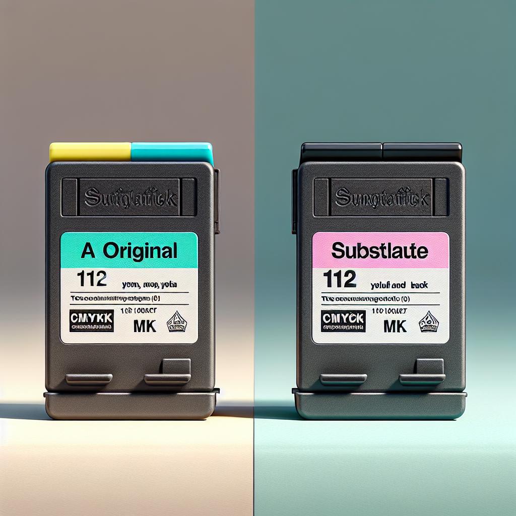 Porównanie Tuszów Epson 112 CMYK: Oryginalne czy Zamienniki?